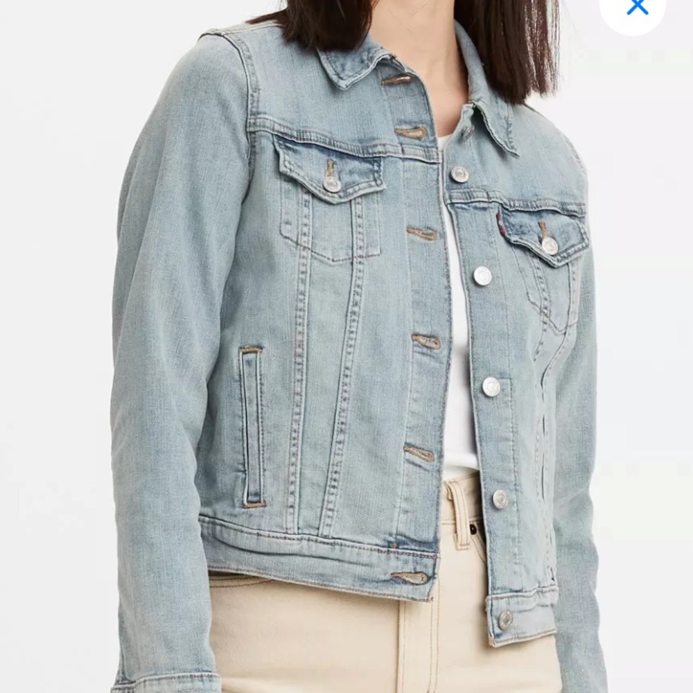 NWT Levi Original Trucker Denim Jean Jacket